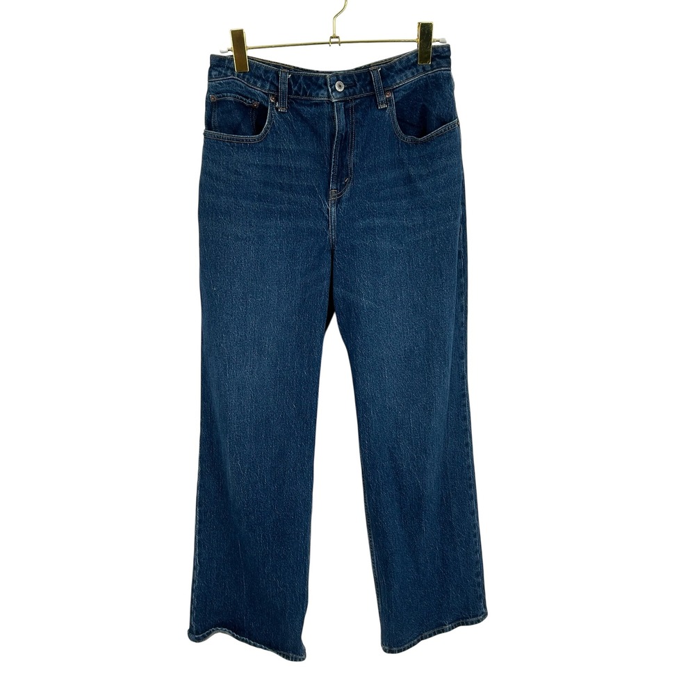 Abercrombie Fitch High‎ Rise 90s Relaxed Jeans Womens Size 30 Short